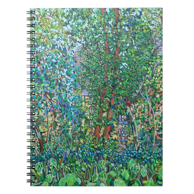 Den längsta dagen anteckningsbok med spiral (Framsidan)