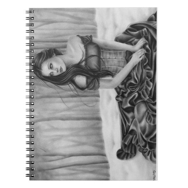 Den längtande anteckningsboken anteckningsbok med spiral (Framsidan)