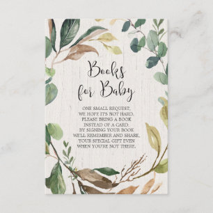 Den lantliga bokförfråganbaby shower, bokar i tilläggskort
