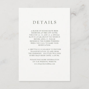 Den lantliga gifta sig gästen för rodnad   tilläggskort