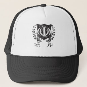 Den lantliga iranier skyddar truckerkeps