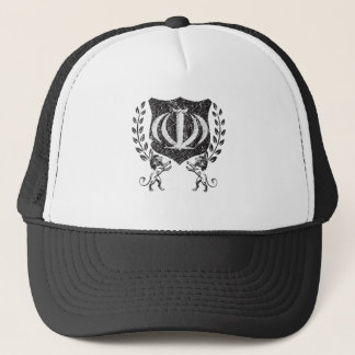 Den lantliga iranier skyddar truckerkeps