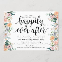 Den lantliga skymningen postar kortet för inbjudningar