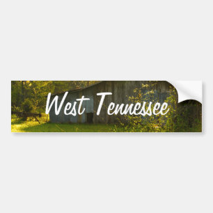 Den lantliga Tennessee vårmorgonen tänder Bildekal