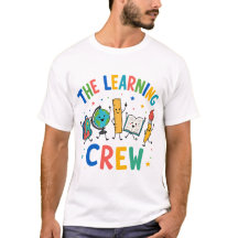 Den lärande besättningen Söt t-shirt för skolmater
