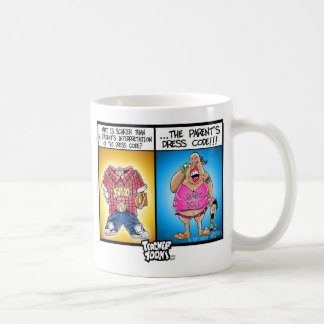 Den lärareToons klänningen kodifierar muggen Kaffemugg