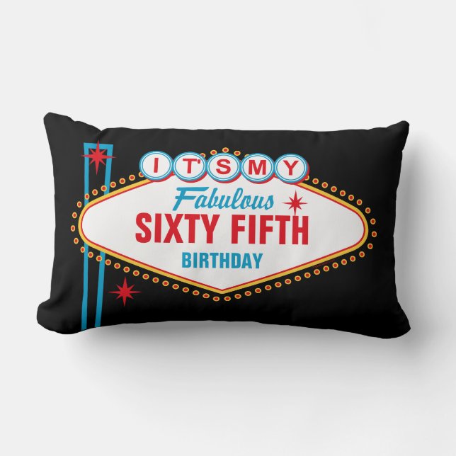 Den Las Vegas anpassningsbar är det mitt Lumbarkudde (Framsida)