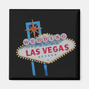 Den Las Vegas BRÖLLOPmagneten tar prov 1 Magnet