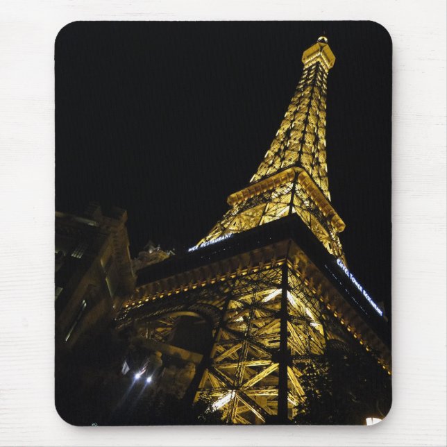 den Las Vegas eiffel tornmusen vadderar Musmatta (Framsidan)
