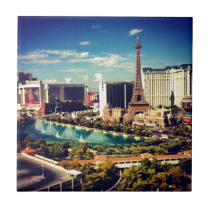 Den Las Vegas remsan beskådar Kakelplatta