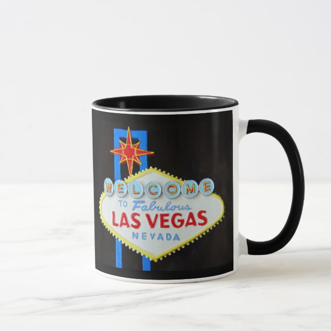 Den Las Vegas remsan undertecknar Mugg (Höger)