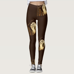 Den Las Vegas royalspolningen Cards och gå i Leggings