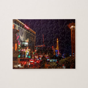 Den Las Vegas staden tänder pussel