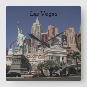 Den Las Vegas väggen tar tid på Fyrkantig Klocka