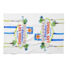 Den Las Vegas välkomnandet undertecknar