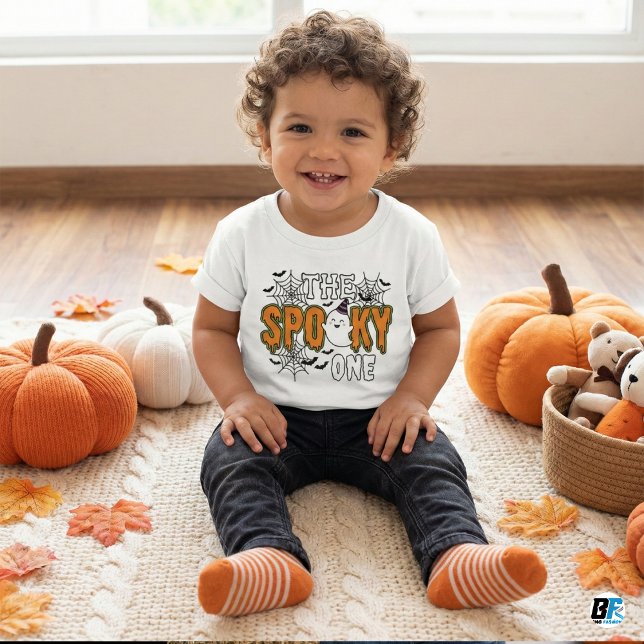 Den läskiga söta spök Halloween T Shirt (Skapare uppladdad)