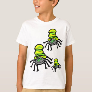 Den läskiga spindeln lurar den Halloween skjortan Tee Shirt