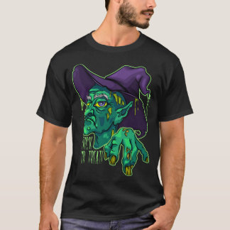 Den läskläskiga häxhalloween t shirt