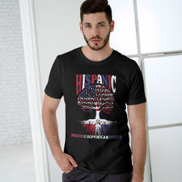 Den latinamerikanska kulturarvsmånaden Proud Domin T Shirt