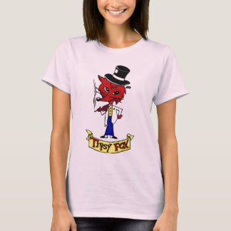 Den lätt berusade räven III Spagetti fäster Tee Shirt