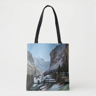 Den Lauterbrunnen totot hänger lös Tygkasse