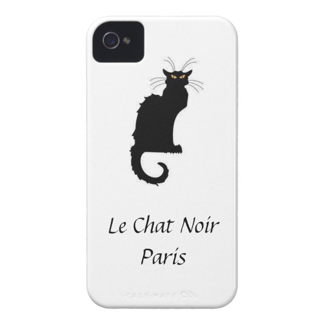 Den Le Prata Noir Paris iPhonen täcker Case-Mate iPhone Skal (Baksidan)