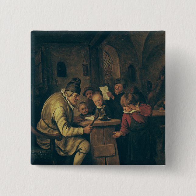 Den ledar- skola, 1626-79 knapp (Framsida)
