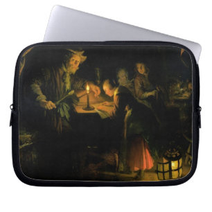 Den ledar- skola, 1660-65 (olja på panel) laptop fodral