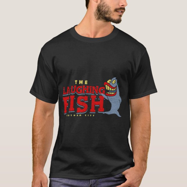 Den leende fisken t shirt (Framsida)