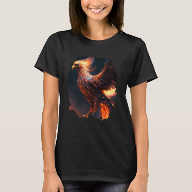 Den legendariska foenix av odödlighet t shirt (Framsida)