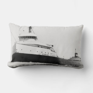 Den legendariska S.S. Edmund Fitzgerald Lumbarkudde