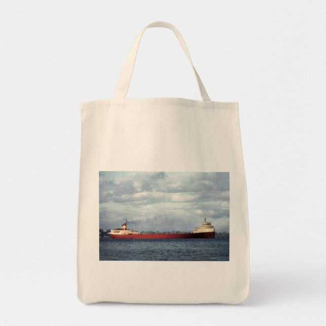 Den legendariska S.S. Edmund Fitzgerald Tygkasse (Framsidan)