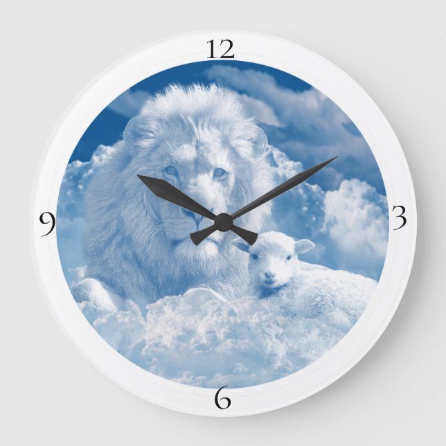 Den lejon och Lambväggen tar tid på Stor Klocka (Framsida)