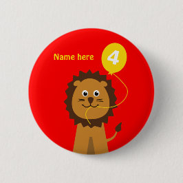 Den lejona 4e födelsedagen tillfogar känt rött knapp