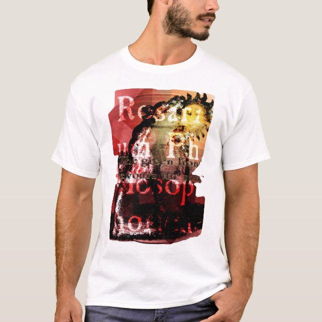Den lejona grönten t shirt (Framsida)