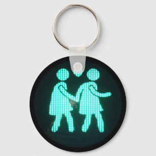 Den lesbiska gångaren signalerar Keychain (knäpp Nyckelring