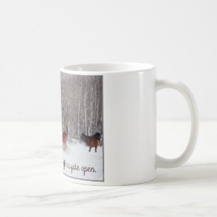 Den levande liv..... något liknande någon lämna kaffemugg