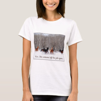 Den levande liv..... något liknande någon lämnade t-shirt