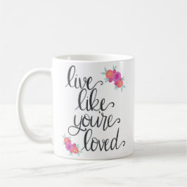 Den levande något liknande är du den älskade kaffemugg