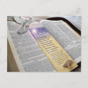Den levande Ord av Guds bibelhebreiska 4:12-postko Vykort