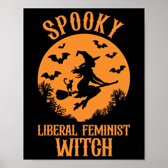 Den liberala feministiska feministiska Vintagen Ha Poster (Framsidan)