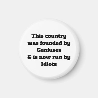 Den liberala Politiskt humor-demokraten mot Trump Magnet