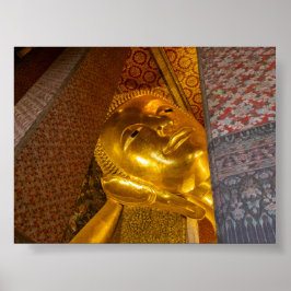 Den liggande Buddah i Bangkok Poster