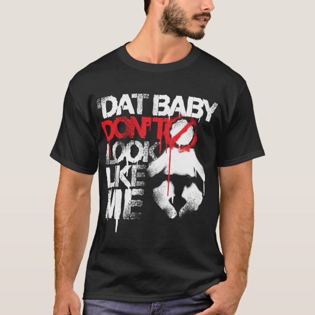Den Lil Jon "Shawty puttDat babyen ser inte likt Tee Shirt (Framsida)