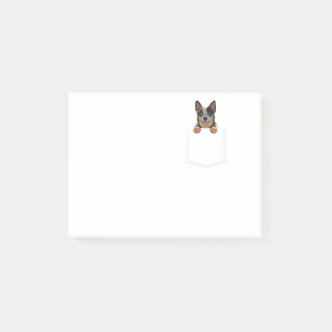 Den lilla australiska Hund i Pocke Post-it Block