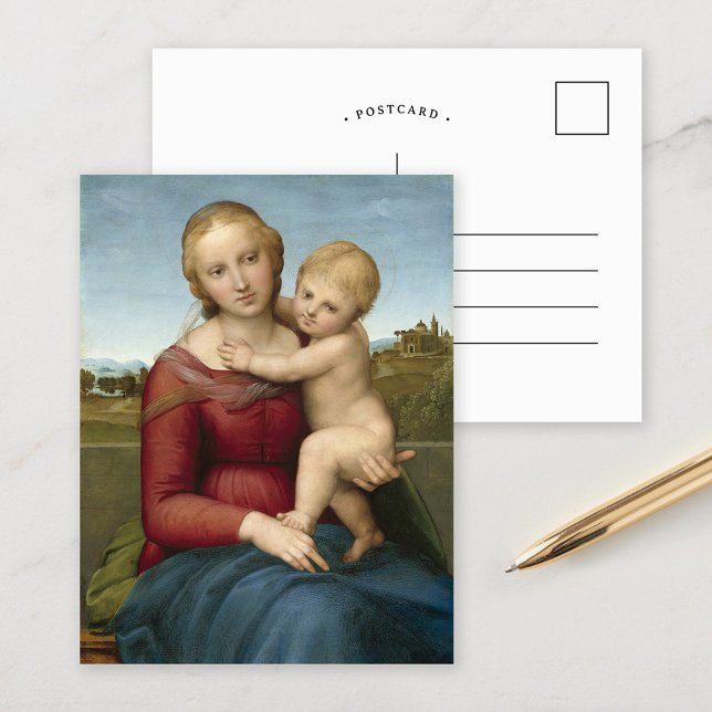 Den lilla Cowper Madonna | Raphael Vykort (Skapare uppladdad)