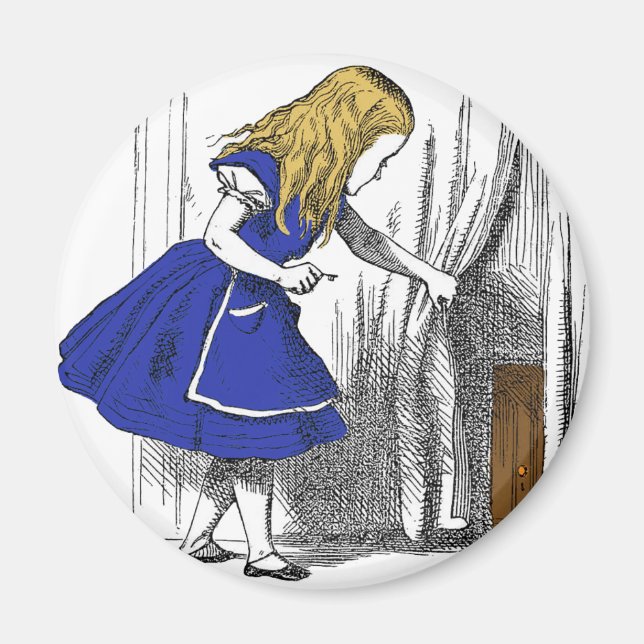 Den lilla dörren magnet (Framsidan)