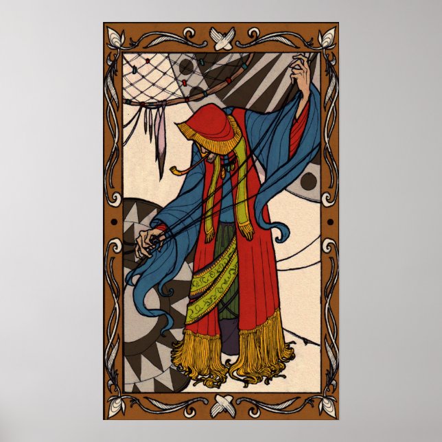 Den lilla drömmaren - Gypsy Fortune Teller Poster (Framsidan)