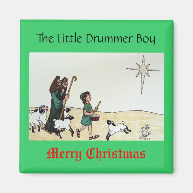 Den lilla Drummer Boy, Mer... Magnet (Framsidan)