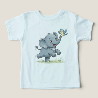 Den lilla elefantens äventyrs-T-shirt T Shirt